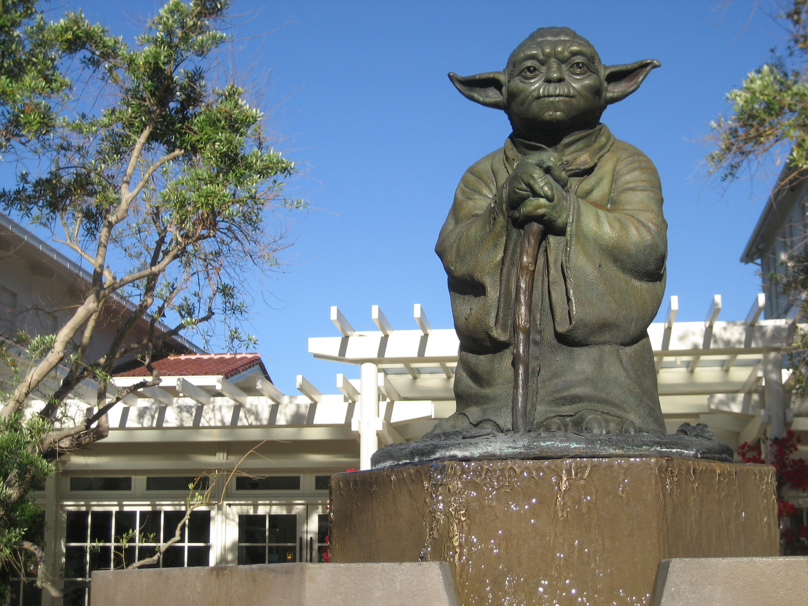 Yoda Fountain